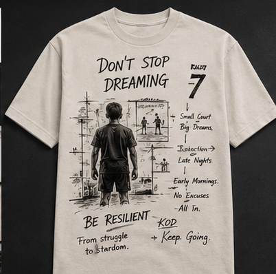 Story tee front