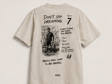 Story tee detail